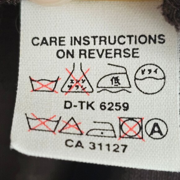 Casual Office Workwear Party Evening Dark Brown Dress Relaxed Fit Donna Karan S - Picture 12 of 15